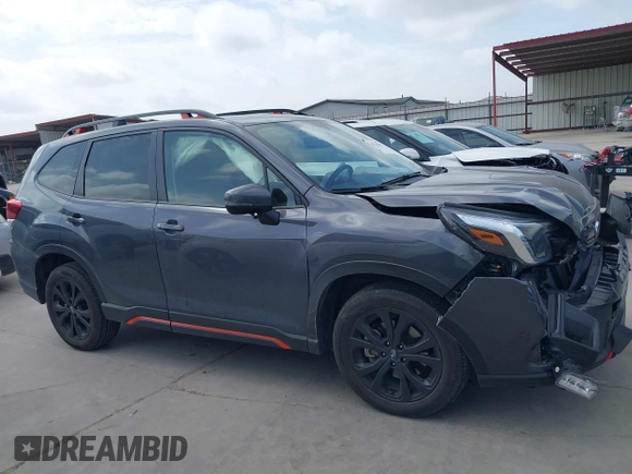 2024 Subaru Forester Sport with VIN JF2SKAGC2RH493091, listed as a IAAI auction lot 41750439 with 10,522 mi miles. Bid and sale history available at carsss.com. Image 13.
