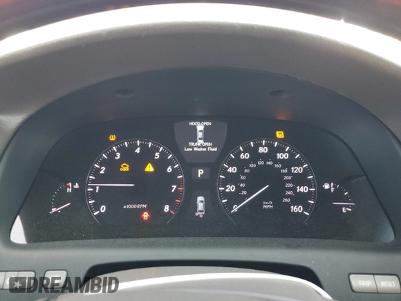 2008 Lexus LS 460 with VIN JTHBL46F585065698, listed as a Copart auction lot 47990655 with Not Provided miles and Salvage Title. Bid and sale history available at DreamBid. Image 9.