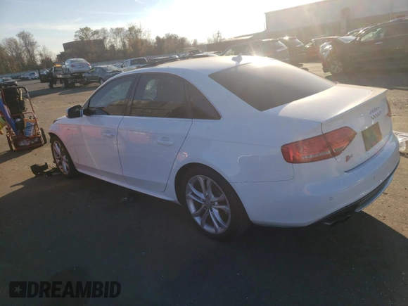 2011 Audi S4 Premium Plus with VIN WAUBGAFL4BA049563, listed as a Copart auction lot 77415614 with 73,945 mi miles and Salvage Title. Bid and sale history available at carsss.com. Image 2.