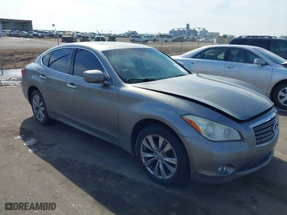 2012 Infiniti M37 with VIN JN1BY1AR9CM396580, listed as a IAAI auction lot 41694032 with 137,197 mi miles. Bid and sale history available at carsss.com. Image 1.