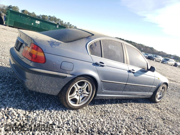 2003 BMW 3 Series 330i with VIN WBAEV53453KM31488, listed as a Copart auction lot 50466595 with 165,939 mi miles and Clean Title. Bid and sale history available at carsss.com. Image 3.