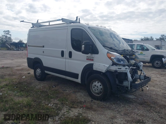 2022 Ram ProMaster Cargo with VIN 3C6LRVNG6NE127928, listed as a IAAI auction lot 41499671 with 36,846 mi miles and . Bid and sale history available at DreamBid. Image 1.