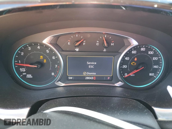 2021 Chevrolet Traverse LT Cloth z VIN 1GNEVGKWXMJ163795, wystawiony jako Copart lot #51972485 z przebiegiem 28 043 mil mil oraz Szkoda całkowita • Salvage title. Historia ofert i sprzedaży dostępna na DreamBid. Obrazek 9.