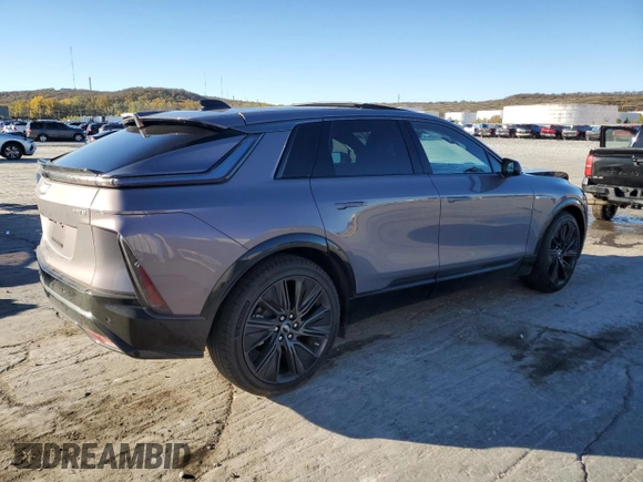2024 Cadillac LYRIQ Sport z VIN 1GYKPWRK9RZ123889, wystawiony jako Copart lot #80591984 z przebiegiem 3 036 mil mil oraz Szkoda całkowita • Salvage title. Historia ofert i sprzedaży dostępna na DreamBid. Obrazek 3.
