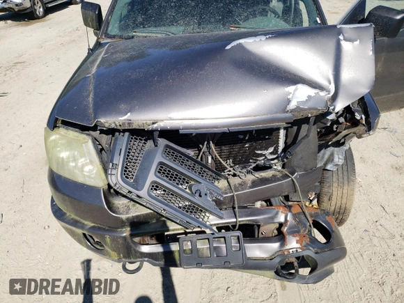2006 Ford F-150 XL with VIN 1FTRF14W96NA31365, listed as a Copart auction lot 60930304 with 245,338 mi miles and Non repairable. Bid and sale history available at DreamBid. Image 11.