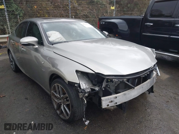 2016 Lexus IS 350 with VIN JTHBE1D22G5025926, listed as a IAAI auction lot 41215832 with 134,372 mi miles and . Bid and sale history available at carsss.com. Image 1.