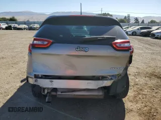 2015 Jeep Cherokee Sport with VIN 1C4PJLAB7FW762115, listed as a Copart auction lot 61613335 with 150,650 mi miles and Salvage title. Bid and sale history available at DreamBid. Image 6.