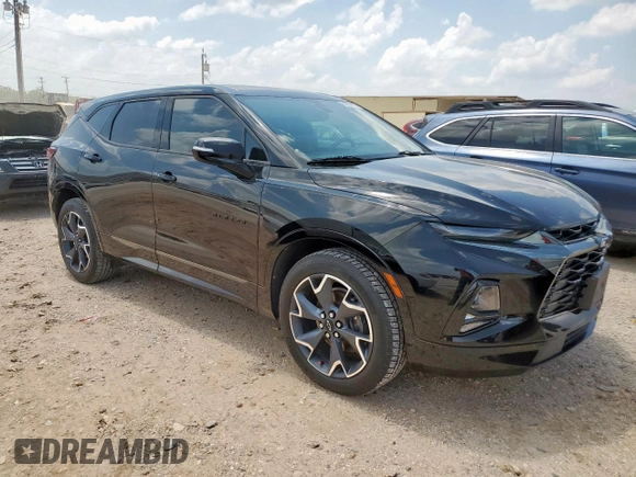 2020 Chevrolet Blazer RS z VIN 3GNKBERS5LS531235, wystawiony jako Copart lot #60864605 z przebiegiem 86 112 mil mil oraz Szkoda całkowita • Salvage title. Historia ofert i sprzedaży dostępna na DreamBid. Obrazek 4.