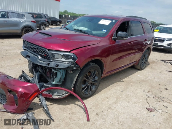 2023 Dodge Durango GT Plus z VIN 1C4RDHDG1PC589604, wystawiony jako IAAI lot #42118971 z przebiegiem 59 631 mil mil oraz . Historia ofert i sprzedaży dostępna na DreamBid. Obrazek 2.