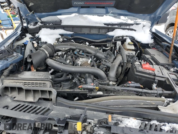 2023 Ford Bronco Raptor z VIN 1FMEE5JR9PLB57242, wystawiony jako Copart lot #88727685 z przebiegiem 43 259 mil mil oraz Szkoda całkowita • Salvage title. Historia ofert i sprzedaży dostępna na DreamBid. Obrazek 12.