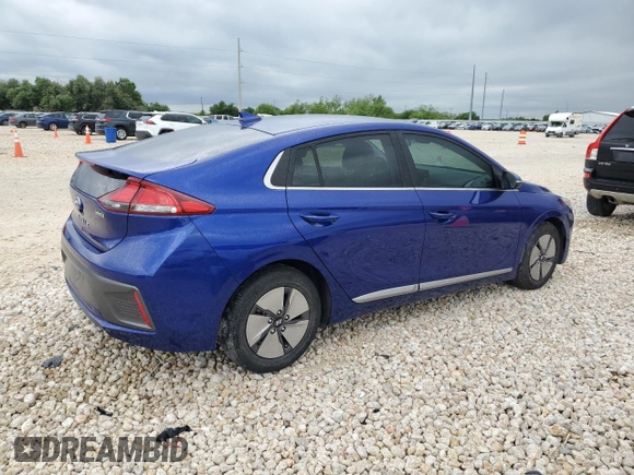 2022 Hyundai Ioniq SE with VIN KMHC75LC5NU280084, listed as a Copart auction lot 55184375 with 60,143 mi miles and Clean title. Bid and sale history available at DreamBid. Image 3.