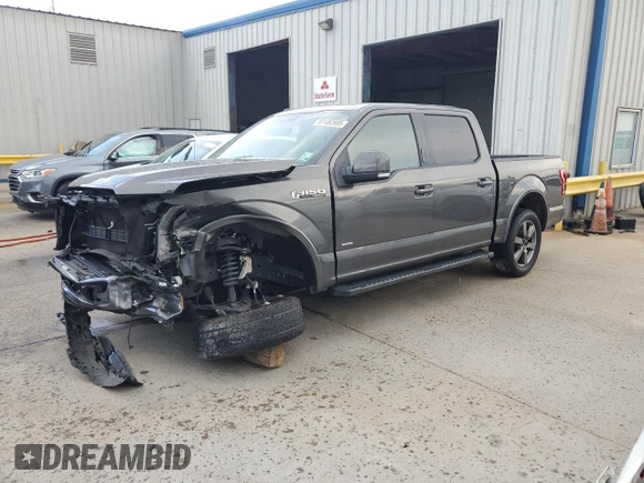 2016 Ford F-150 XL with VIN 1FTEW1CP5GKF39571, listed as a Copart auction lot 61482885 with Not provided miles and Salvage title. Bid and sale history available at DreamBid. Image 1.