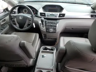 2013 Honda Odyssey EX-L with VIN 5FNRL5H69DB031498, listed as a Copart auction lot 55459745 with 129,773 mi miles and Salvage title. Bid and sale history available at DreamBid. Image 8.