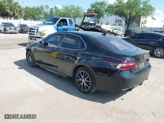 2021 Toyota Camry SE Nightshade with VIN 4T1T11AKXMU609753, listed as a IAAI auction lot 41935208 with 46,810 mi miles. Bid and sale history available at carsss.com. Image 3.