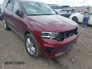 2024 Dodge Durango GT Plus с VIN 1C4RDJDG0RC152672, выставлен на аукционе IAAI как лот 42113182 с пробегом 27 645 миль миль и . История ставок и продаж доступна на DreamBid. Изображение 1.