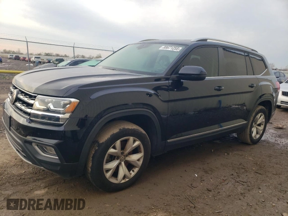 2018 Volkswagen Atlas SEL with VIN 1V2ER2CA3JC543336, listed as a Copart auction lot 88671255 with 141,195 mi miles and Clean title. Bid and sale history available at DreamBid. Image 1.
