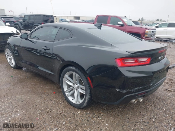 2016 Chevrolet Camaro 2LT with VIN 1G1FD1RS0G0191317, listed as a IAAI auction lot 41453492 with 86,761 mi miles. Bid and sale history available at carsss.com. Image 3.