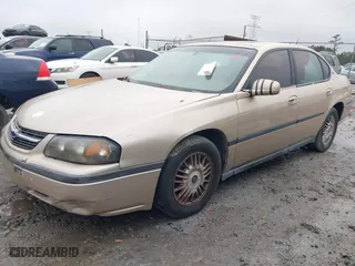 2000 Chevrolet Impala with VIN 2G1WF55K2Y9113636, listed as a IAAI auction lot 41671428 with 1 mi miles. Bid and sale history available at carsss.com. Image 2.