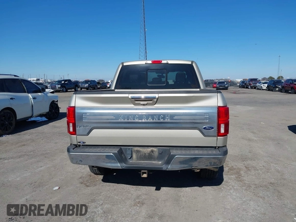 2018 Ford F-150 XL with VIN 1FTEW1E58JFB95844, listed as a IAAI auction lot 41396240 with 21,843 mi miles. Bid and sale history available at carsss.com. Image 16.