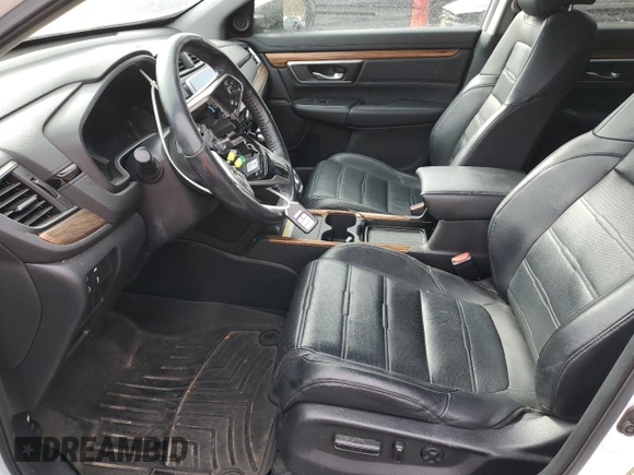 2020 Honda CR-V Touring with VIN 2HKRW2H96LH654268, listed as a Copart auction lot 47172605 with 57,086 mi miles and Salvage Title. Bid and sale history available at DreamBid. Image 7.