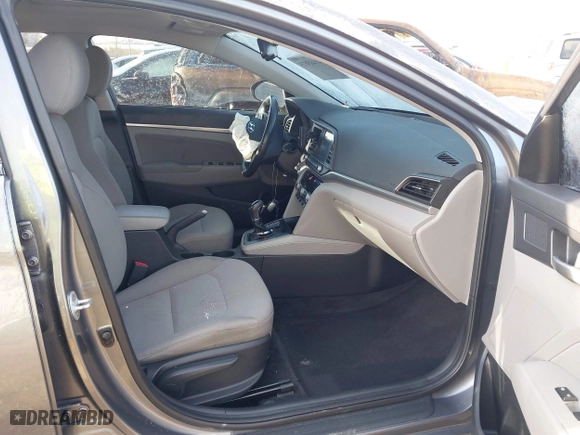 2019 Hyundai Elantra SEL with VIN 5NPD84LF5KH484447, listed as a IAAI auction lot 41465875 with 93,601 mi miles. Bid and sale history available at carsss.com. Image 5.