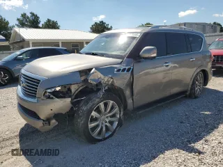 2012 Infiniti QX56 8-passenger с VIN JN8AZ2NC6C9316533, выставлен на аукционе Copart как лот 59175445 с пробегом 221 649 миль миль и Списание • Salvage title. История ставок и продаж доступна на DreamBid. Изображение 1.