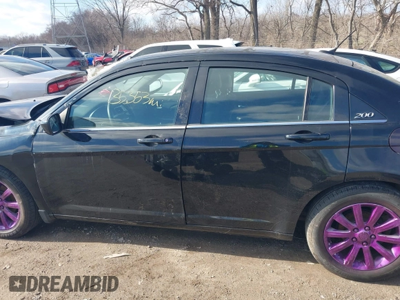 2011 Chrysler 200 LX with VIN 1C3BC4FB6BN568036, listed as a IAAI auction lot 41192409 with 135,353 mi miles. Bid and sale history available at carsss.com. Image 13.