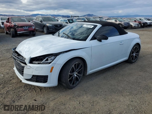 2017 Audi TT Roadster z VIN TRUT5CFV5H1012174, wystawiony jako Copart lot #77500194 z przebiegiem 25 132 mil mil oraz Szkoda całkowita • Salvage title. Historia ofert i sprzedaży dostępna na DreamBid. Obrazek 1.