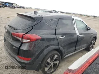 2018 Hyundai Tucson Sport with VIN KM8J33AL0JU697472, listed as a Copart auction lot 75498324 with 0 mi miles and Salvage Title. Bid and sale history available at carsss.com. Image 3.