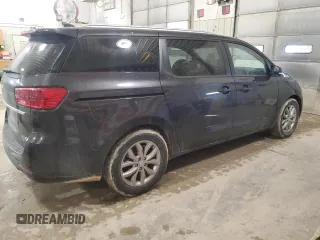 2020 Kia Sedona EX with VIN KNDMB5C17L6576246, listed as a Copart auction lot 43108735 with 150,629 mi miles and Salvage Title. Bid and sale history available at carsss.com. Image 3.