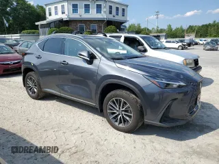 2022 Lexus NX with VIN JTJAKCEZ4N5005555, listed as a Copart auction lot 60156034 with 10,485 mi miles and Salvage Title. Bid and sale history available at carsss.com. Image 4.