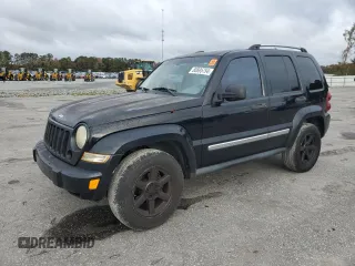 2005 Jeep Liberty Limited with VIN 1J8GK58K85W580221, listed as a Copart auction lot 80895754 with 209,018 mi miles and Salvage Title. Bid and sale history available at carsss.com. Image 1.