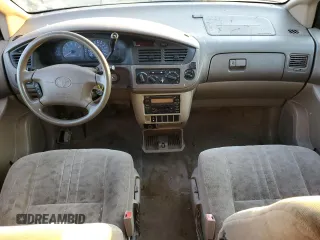 2002 Toyota Sienna LE with VIN 4T3ZF13C62U465091, listed as a Copart auction lot 84189124 with 191,181 mi miles and Salvage Title. Bid and sale history available at carsss.com. Image 8.