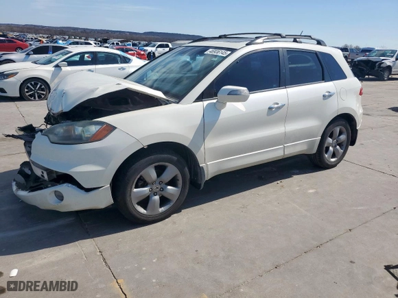 2007 Acura RDX Tech Pkg with VIN 5J8TB18517A009924, listed as a Copart auction lot 46936145 with 139,292 mi miles and Salvage Title. Bid and sale history available at carsss.com. Image 1.