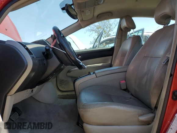 2009 Toyota Prius with VIN JTDKB20U697876707, listed as a Copart auction lot 55289725 with 129,524 mi miles and Salvage Title. Bid and sale history available at DreamBid. Image 7.