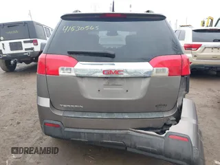 2011 GMC Terrain SLE-2 with VIN 2CTALSEC6B6463057, listed as a IAAI auction lot 41530565 with 109,942 mi miles. Bid and sale history available at carsss.com. Image 16.