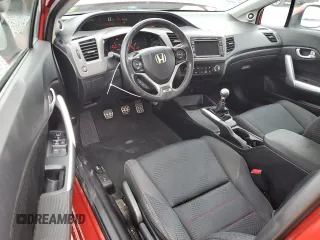 2012 Honda Civic Cpe Si with VIN 2HGFG4A54CH702346, listed as a Copart auction lot 52257745 with 142,564 mi miles and Salvage Title. Bid and sale history available at carsss.com. Image 8.