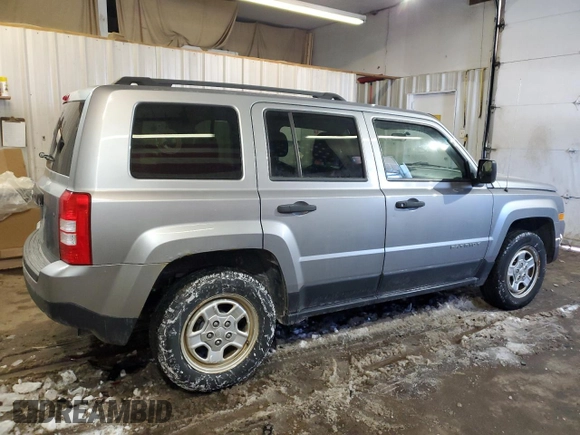2015 Jeep Patriot Sport with VIN 1C4NJRBB2FD366016, listed as a Copart auction lot 45693335 with 149,417 mi miles and Salvage Title. Bid and sale history available at carsss.com. Image 3.