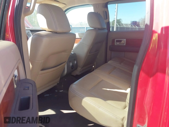 2009 Ford F-150 XL with VIN 1FTPW12V89FA93890, listed as a IAAI auction lot 41649009 with 185,088 mi miles. Bid and sale history available at carsss.com. Image 8.
