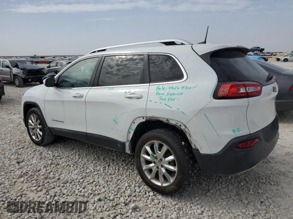2016 Jeep Cherokee High Altitude with VIN 1C4PJLDB6GW172856, listed as a Copart auction lot 47985775 with 41,646 mi miles and Salvage Title. Bid and sale history available at carsss.com. Image 2.