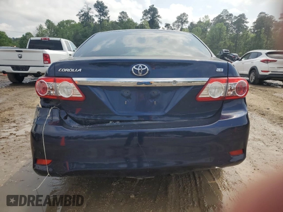 2011 Toyota Corolla L with VIN JTDBU4EE9B9140393, listed as a Copart auction lot 51088335 with 87,078 mi miles and Salvage Title. Bid and sale history available at carsss.com. Image 6.
