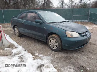 2003 Honda Civic z VIN 1HGEM212X3L060684, wystawiony jako IAAI lot #41335750 z przebiegiem Nie podano mil oraz . Historia ofert i sprzedaży dostępna na DreamBid. Obrazek 1.