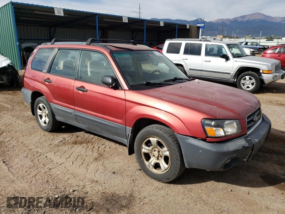 2003 Subaru Forester X with VIN JF1SG63653H711759, listed as a Copart auction lot 71041694 with 237,034 mi miles and Salvage Title. Bid and sale history available at carsss.com. Image 4.