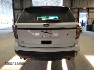 2015 Ford Utility Police Interceptor with VIN 1FM5K8AR3FGA78635, listed as a Copart auction lot 71081524 with 155,655 mi miles and Salvage Title. Bid and sale history available at carsss.com. Image 6.