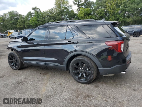 2022 Ford Explorer ST-Line with VIN 1FMSK7KH7NGC50375, listed as a Copart auction lot 69773724 with 12,018 mi miles and Salvage Title. Bid and sale history available at carsss.com. Image 2.