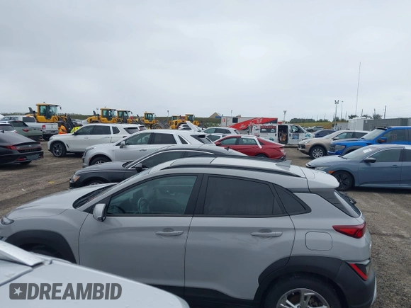 2022 Hyundai Kona SEL with VIN KM8K32AB6NU766385, listed as a IAAI auction lot 40500060 with 18,914 mi miles and . Bid and sale history available at DreamBid. Image 14.
