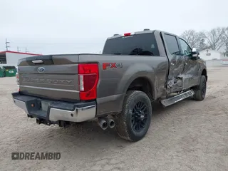 2022 Ford F-250 XL with VIN 1FT7W2BT8NED69439, listed as a IAAI auction lot 41582209 with 96,307 mi miles and . Bid and sale history available at DreamBid. Image 4.