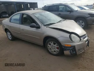 2003 Dodge Neon SXT with VIN 1B3ES56CX3D142174, listed as a Copart auction lot 80647194 with 162,404 mi miles and Salvage Title. Bid and sale history available at carsss.com. Image 4.