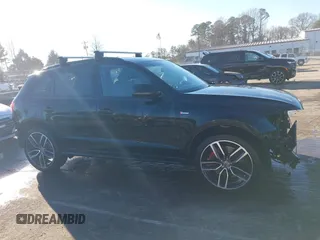 2017 Audi SQ5 Premium Plus with VIN WA1CCAFP1HA014262, listed as a IAAI auction lot 41554674 with 27,506 mi miles. Bid and sale history available at carsss.com. Image 14.