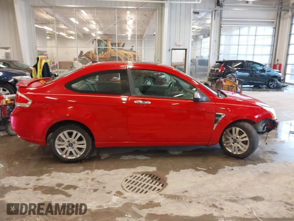 2008 Ford Focus SE with VIN 1FAHP33N08W131841, listed as a IAAI auction lot 41455262 with 100,314 mi miles. Bid and sale history available at carsss.com. Image 14.